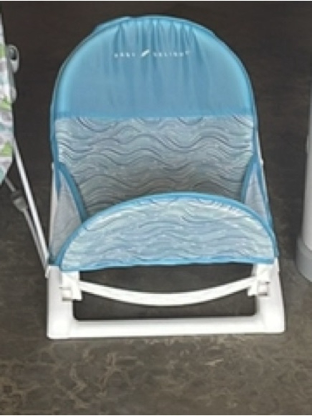 Blue Mesh Baby Bouncer Seat